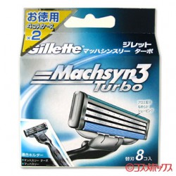 Lưỡi dao cạo râu thay thế Gillette Machsyn3 Turbo